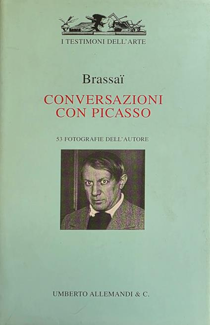 Conversazioni Con Picasso - copertina