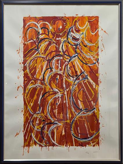 Vetrata Rossa - Mario Schifano - copertina