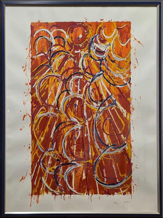 Vetrata Rossa - Mario Schifano - copertina