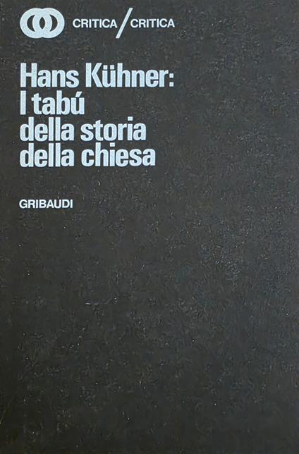 I Tabú Della Storia Della Chiesa - copertina