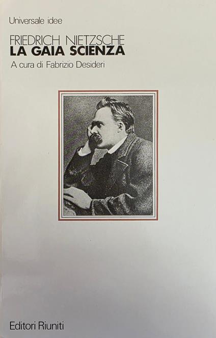 La Gaia Scienza - Friedrich Nietzsche - copertina