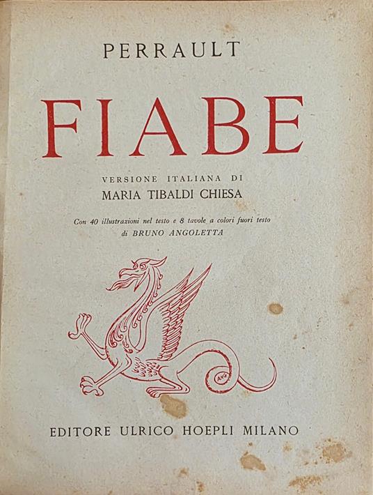 Fiabe - copertina