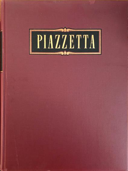 Piazzetta - Rodolfo Pallucchini - copertina