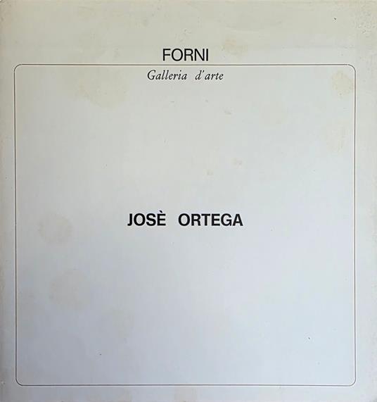 Ortega Josè - copertina