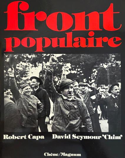 Front Populaire - Robert Capa - copertina
