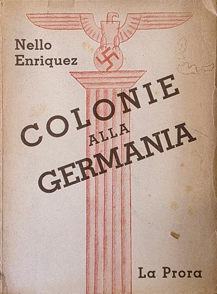 Colonie Alla Germania - copertina