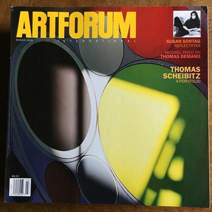 Artforum n° 7 March 2005 Cover: Thomas Scheibitz E21267 - copertina