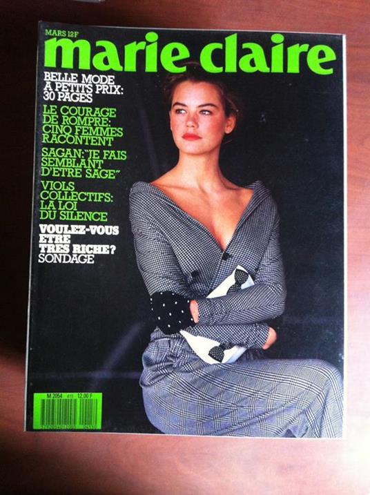Marie Claire n° 415 Mars 1987 E12545 - copertina