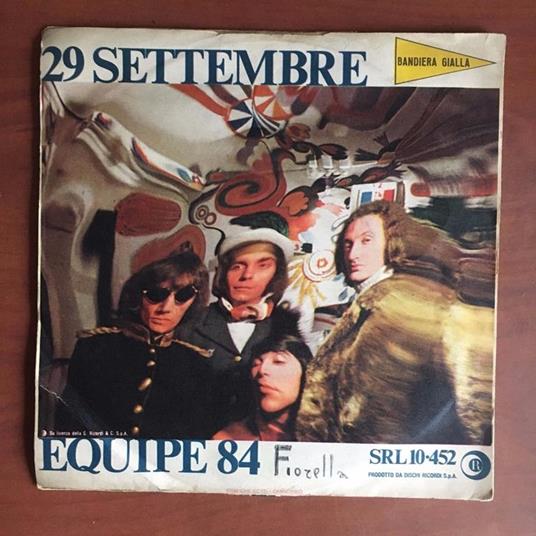 Vinile 45 giri Equipe 84 Ricordi - E22837 - copertina