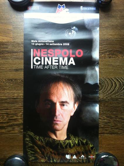 Poster per la mostra di Ugo Nespolo Cinema Mole Antonelliana Torino 2008 - P58 - copertina