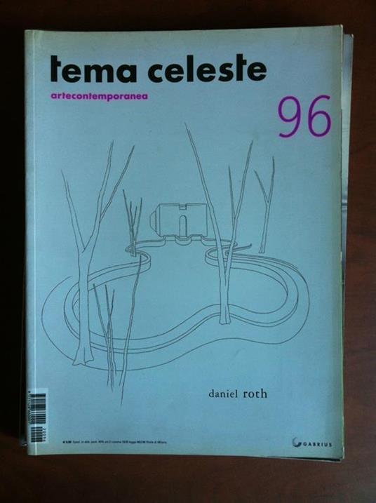 Tema Celeste n° 96 Marzo/Aprile 2003 Cover: Daniel Roth E17053 - copertina