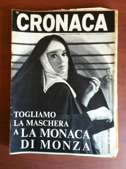 Cronaca n° 3 - 21 Gennaio 1967 Cover: Lea Massari - E12274 - copertina