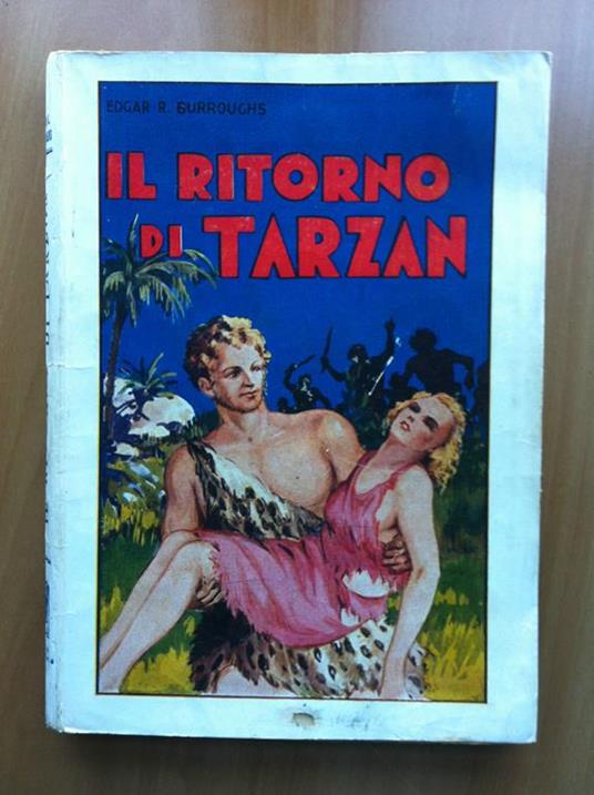 Il ritorno di Tarzan Edgar Rice Burroughs Ed Aurora 1935 - E16703 - copertina