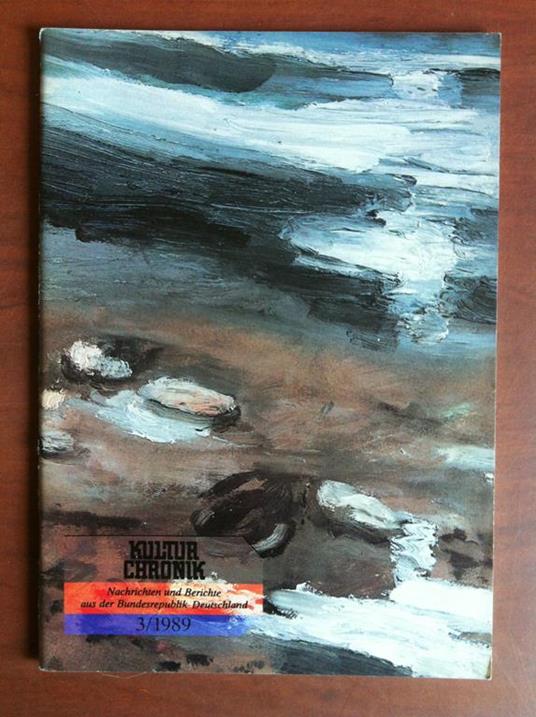 Kultur Chronik 3/1989 E18132 - copertina