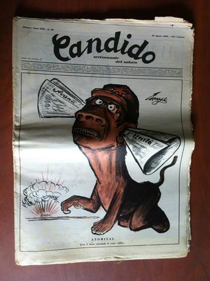 Candido Anno VIII n° 32 - 10 Agosto 1952 - E19007 - copertina