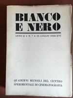 Bianco e Nero Anno II n° 7 Luglio 1938 E20505