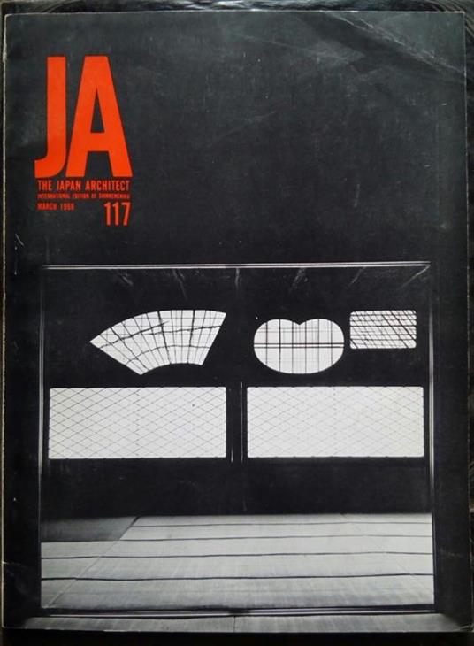 The Japan Architect vol.117 marzo 1966 - copertina