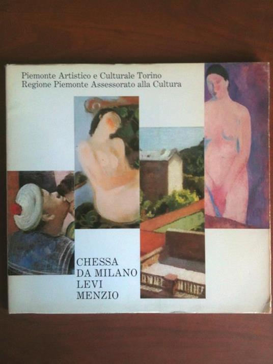 Catalogo della mostra collettiva Chessa Da Milano Levi Menzio Torino 1984 -E8456 - copertina