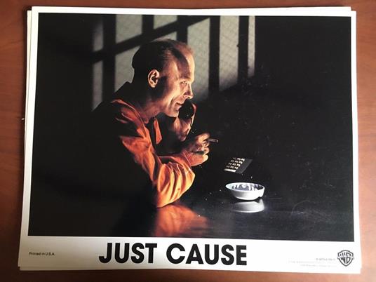 Locandina originale del film Just Cause Warner Bros. Pictures 1995 - E22917 - copertina