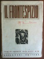 IL Frontespizio N° 7-8 Luglio/Agosto 1940 Diretto Da Piero Bargellini - E8472