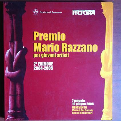 Catalogo della mostra Premio Mario Razzano Giovani Artisti Benevento - E14179 - copertina