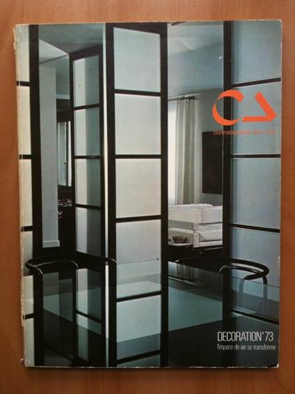 Connaissance des arts n° 260 octobre 1973 - copertina