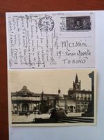 Cartolina originale 1920 Roma Porta e Piazza del Popolo viaggiata E19822