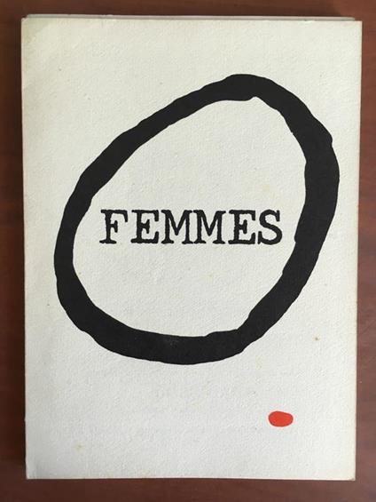 Catalogo della mostra di Joan Mirò Femmes Gall. La Bussola Torino 1968 - E20290 - copertina