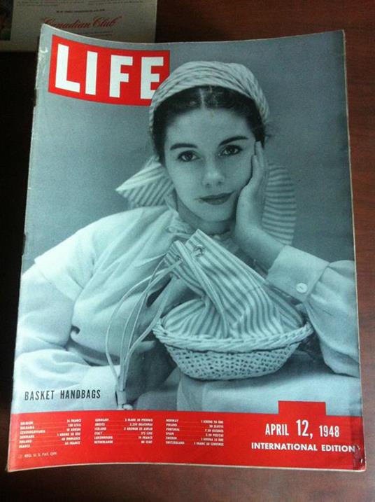 Life international Vol. 4 n° 8 April 12, 1948 Cover: Maggi McNamara - E18390 - copertina