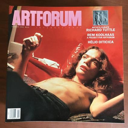 Artforum n° 6 February 2002 Cover: Hélio Oiticica E21197 - copertina