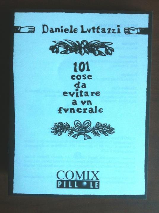 Comix Pillole 101 cose da evitare a un funerale Daniele Luttazzi 1993 - E13084 - copertina