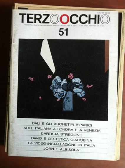 Terzo Occhio n° 2 Anno XV Giugno 1989 Cover: Concetto Pozzati E19095 - copertina