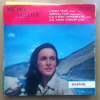 Vinile 45 giri Michel Rullier originale Match Record - E18583 - copertina