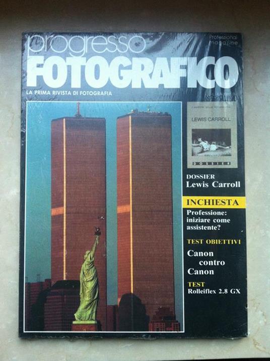 Progresso Fotografico n° 9 Settembre 1988 Dossier Lewis Carroll E19493 - copertina