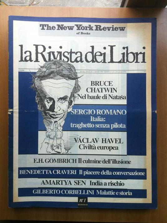 The New York Review of Books la Rivista dei Libri 1994 E17303 - copertina