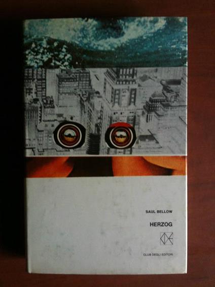 Herzog di Saul Bellow copertina illustrata da Bruno Munari 1964 - copertina