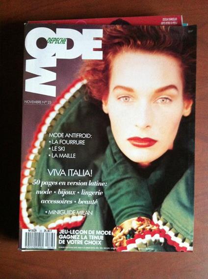 Mode Depeche N°23 Novembre 1988 E9882 - copertina
