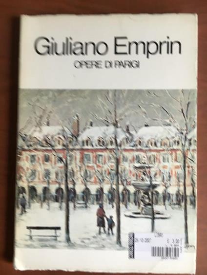 Catalogo della mostra di Giuliano Emprini Gall Pirra Torino 1978 - E22019 - copertina