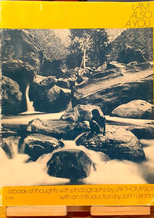 I Am Also A You. A Book of Thoughts with Photographs - copertina
