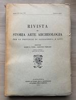 Rivista di Storia dell'Arte Archeologia per le Provincie di Alessandria e Asti
