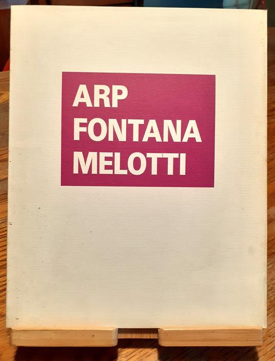 Arp Fontana Melotti - copertina
