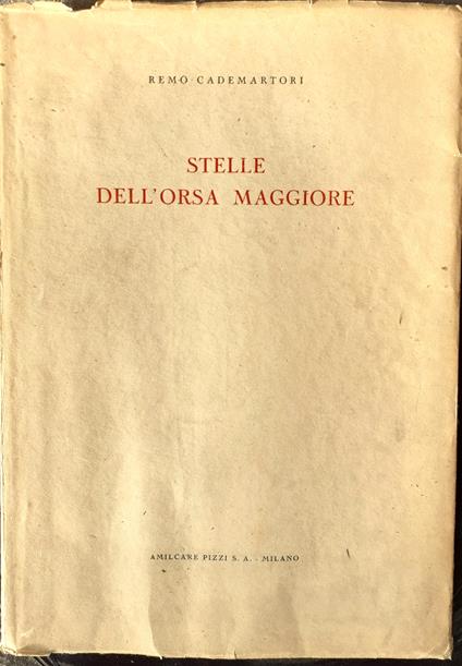 Stelle dell'Orsa Maggiore - copertina
