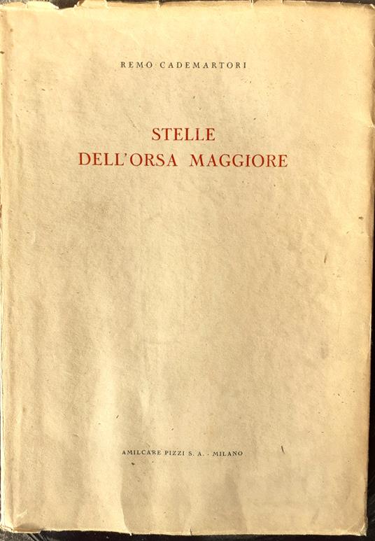 Stelle dell'Orsa Maggiore - copertina