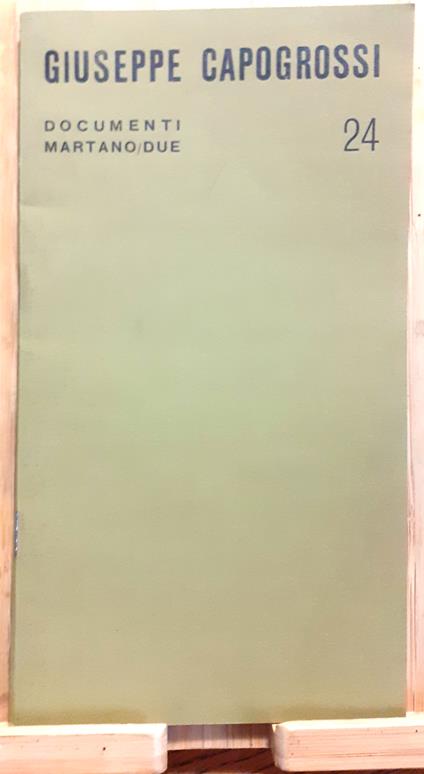Giuseppe Capogrossi - Giuseppe Martano - copertina