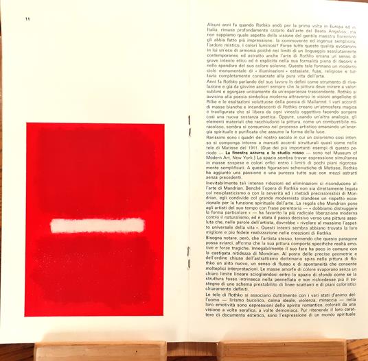 Mark Rothko - Giuseppe Martano - copertina