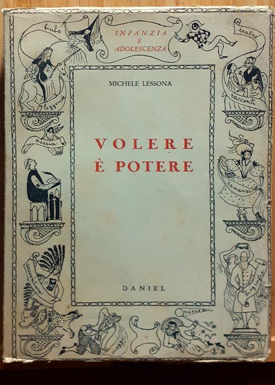 Volere è potere - Michele Lessona - copertina