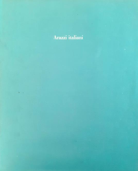 Arazzi italiani - copertina