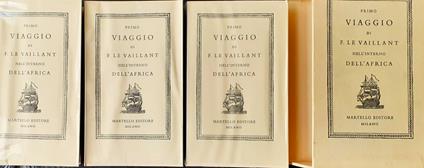 Primo viaggio di F. Le Vaillant nell'interno dell'Africa pel Capo Buona Speranza - copertina