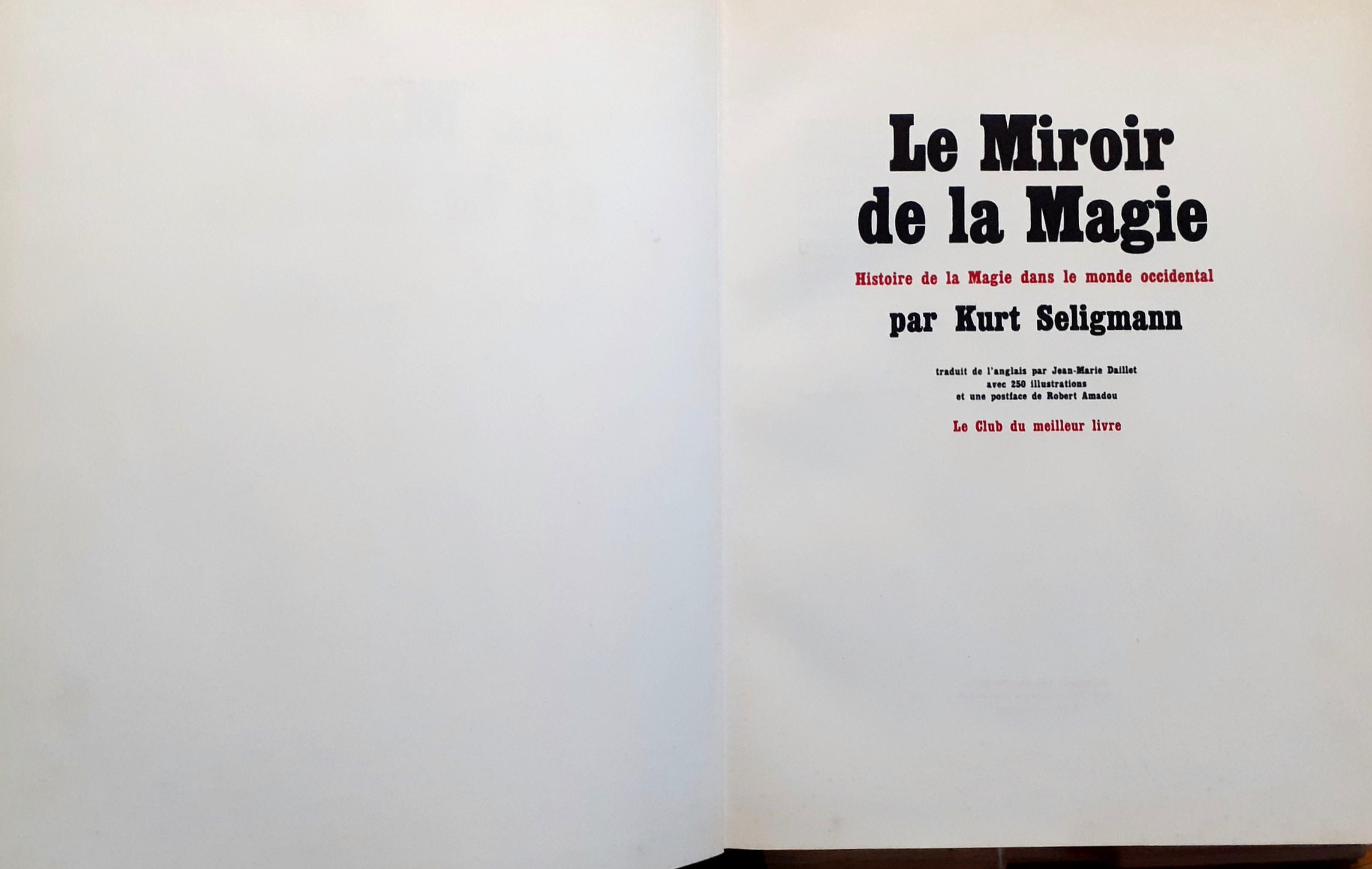 Le Miroir de la Magie. Histoire de la Magie dans le monde occidental