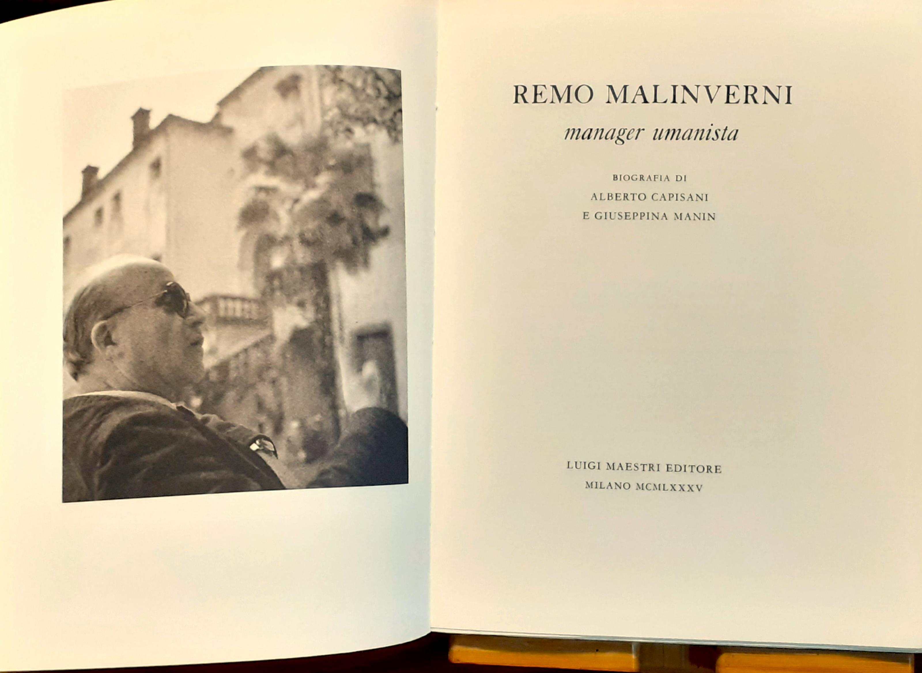 Remo Malinverni. Manager umanista